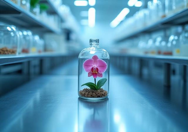 Specialised preservation tools and dried floral specimens